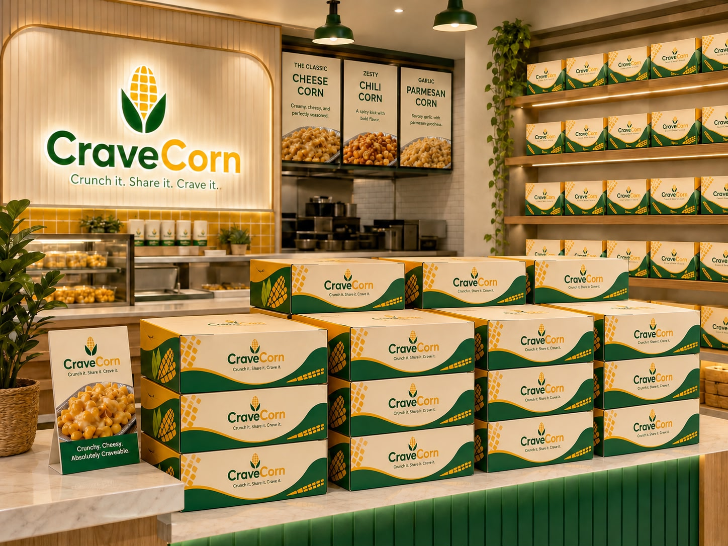 CraveCorn retail shop