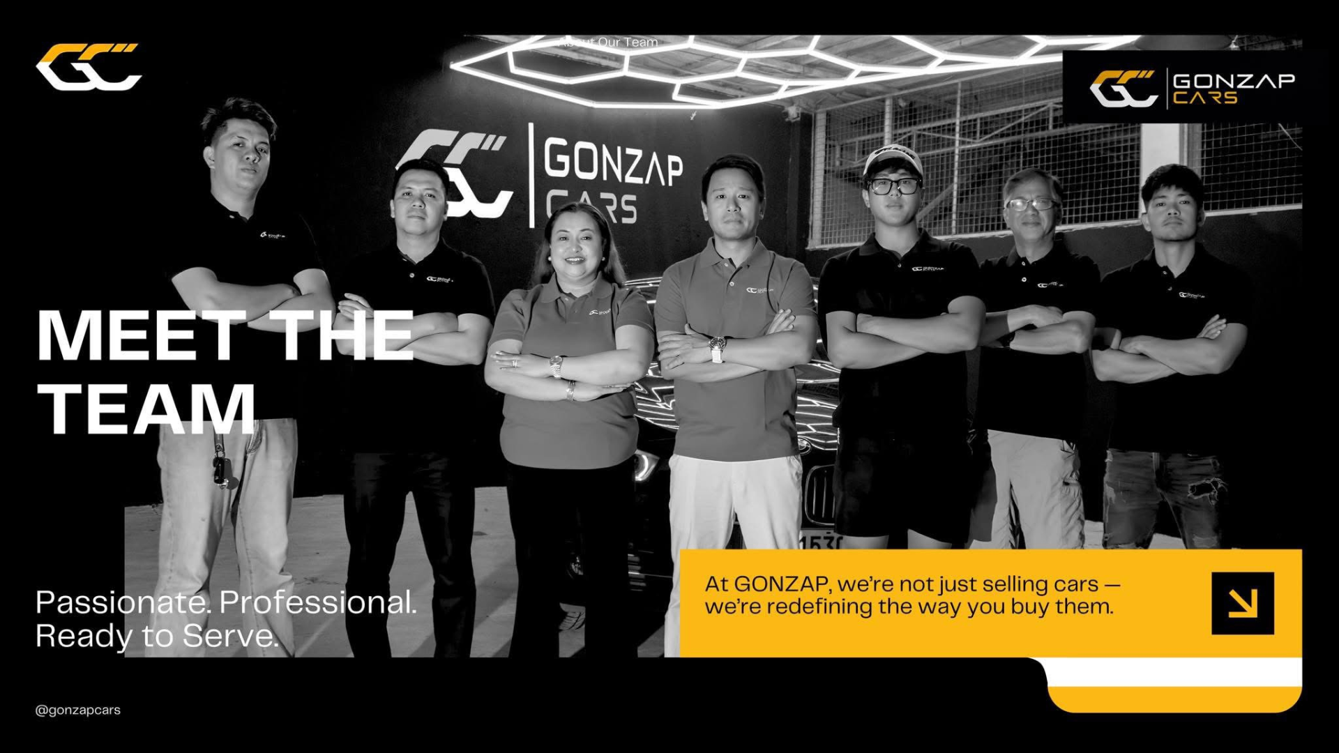 Meet The Team campaign